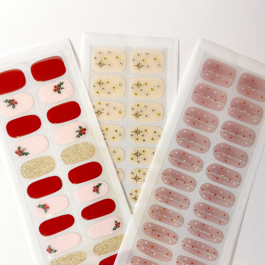 The Festive Fairy NailBox 🎄 — Limited Edition 3-Wrap Gift Set