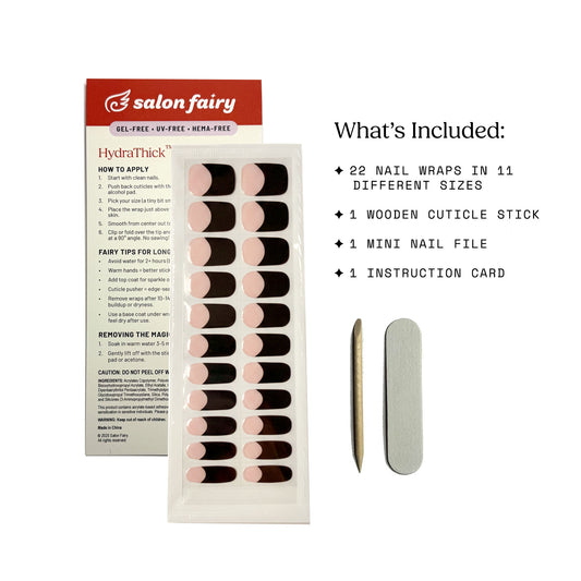 HydraThick™ Nail Wrap – Black Swan