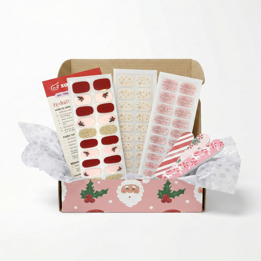 The Festive Fairy NailBox 🎄 — Limited Edition 3-Wrap Gift Set