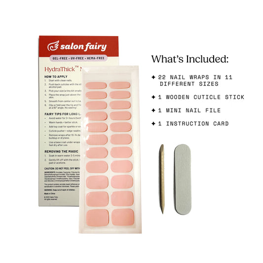 HydraThick™ Nail Wrap – Pink Veil