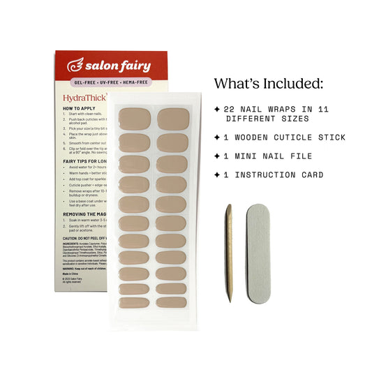 HydraThick™ Nail Wrap – Iced Coffee